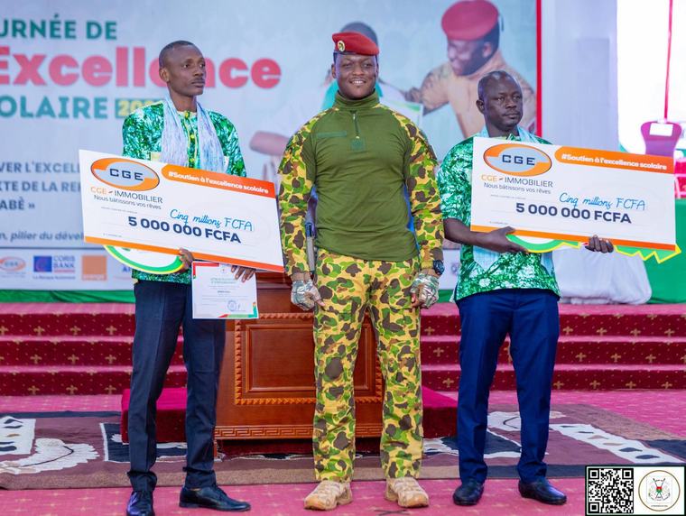 Journée de l’Excellence scolaire 2026 : Le Capitaine Ibrahim TRAORÉ aux jeunes lauréats : « science, science et science, tout est science ! Cherchez la connaissance scientifique et technologique »