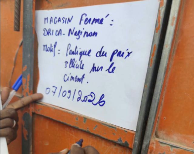 Burkina: des produits saisis, des magasins fermés