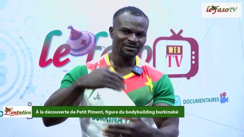 À la découverte de Petit Piment, figure du bodybuilding burkinabè