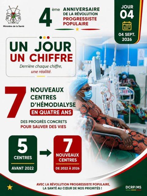 Hémodialyse : Le Burkina Faso dispose désormais de 12 centres pour les soins rénaux